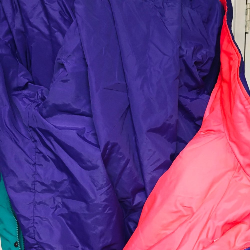 Vintage Columbia Powder Keg 3 In 1 Coat Large Nylon 9… Gem